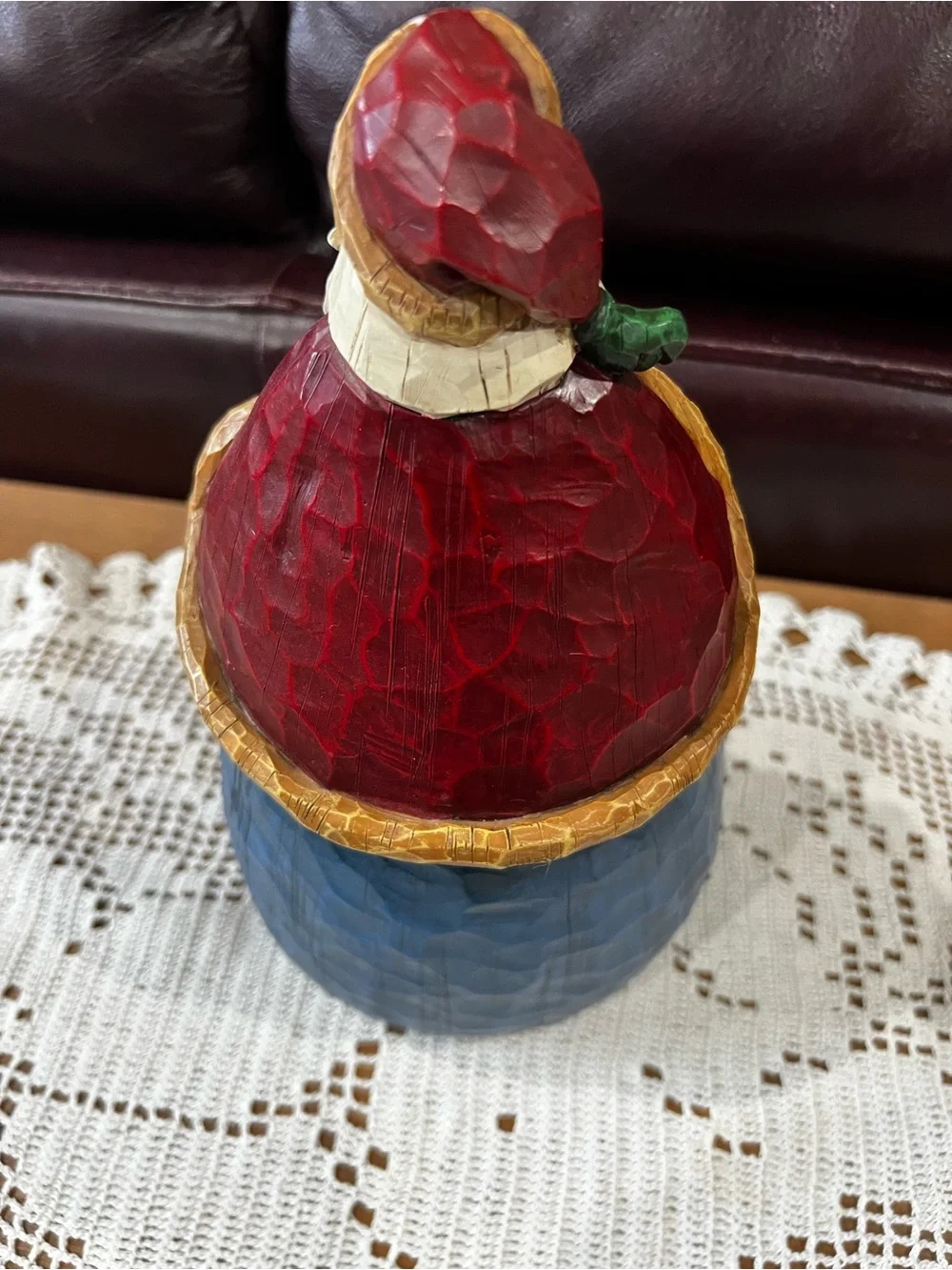 Jim Shore 2002 Heartwood creek Santa holding bell. Excellent condition. 10” tall
